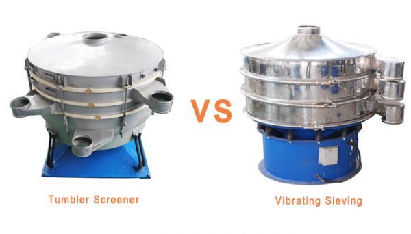 Tumbler Screener Machine vs Vibrating Sieving Machine